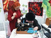 Презентация техники вышивка на швейной машинке. Мастер Лилия Любченко