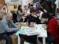 Презентация техники роспись по ткани. Мастер Виктор Якимчиков