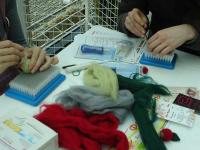 Презентация техники сухого валяния. Мастер Алия Аслямова