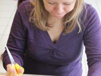 Мастер-класс по мокрому валянию. Мастер Елена Вологдина