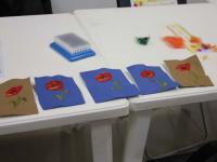 Мастер-класс по сухому валянию. Картина на фетре. Мастер Елизавета Романова