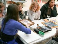 Мастер-класс Рисунок в технике акварель. Мастер Светлана Никулина