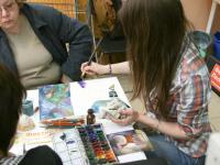 Мастер-класс Рисунок в технике акварель. Мастер Светлана Никулина