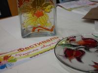 Мастер-класс Роспись по стеклу. Мастер Наталья Смирнова