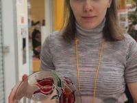 Мастер-класс Роспись по стеклу. Мастер Наталья Смирнова