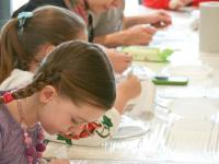 Мастер-класс Витражная роспись. Мастер  Наталья Ткачук