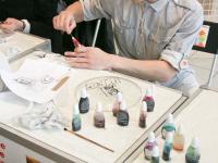 Мастер-класс Витражная роспись. Мастер  Наталья Ткачук