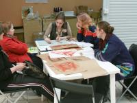 Мастер-класс Графика в технике сепия и сангина. Мастер Наталья Смирнова