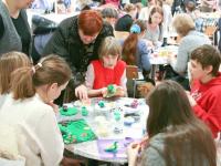 Мастер-класс для детей от компании Центрум Ленд Весёлые зверушки из легкой массы для лепки CENTRUM