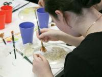 Мастер-класс Обратный декупаж. Мастер Елена Галауз