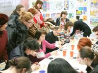 Мастер-класс Обратный декупаж. Мастер Елена Галауз