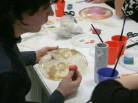 Мастер-класс Обратный декупаж. Мастер Елена Галауз