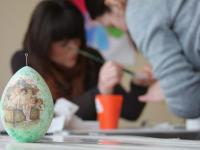 Мастер-класс Пасхальное яйцо в технике декупаж. Мастер Анастасия Данилова