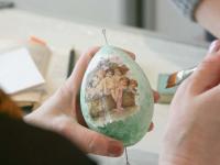 Мастер-класс Пасхальное яйцо в технике декупаж. Мастер Анастасия Данилова