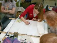 Мастер-класс по батику. Мастер Наталья Ткачук