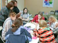 Мастер-класс по батику. Мастер Наталья Ткачук