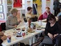 Декорирование рамок акриловой рельефной пастой от компании ТАИР