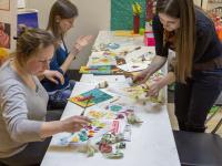 Живопись маслом. Натюрморт с цветами. Мастер Светлана Никулина