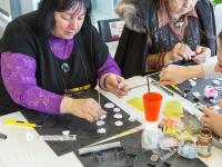 Лепка из полимерной глины Sculpey с применением штампов. Мастер Татьяна Трубицына