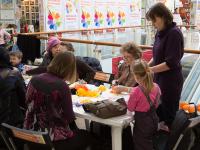 Мастер-класс дет. Аппликация из ниток. Мастер Марина Толкунова