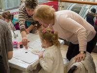 Мастер-класс дет. Народная роспись по дереву. Мастер Наталья Раделия