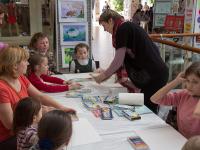 Мастер-класс дет. Рисуем масляной пастелью Giotto.Olia. От компании DNA офис. Педагог-художник Евгения Рассказова