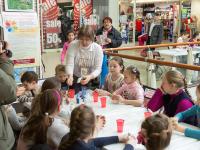 Мастер-класс дет. Роспись гипсового зайчика под гжель. От компании ИЗОгипс