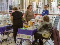 Цветочные блоки на бумажной основе