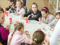 Мастер-класс дет. Роспись гипсового зайчика под гжель. От компании ИЗОгипс