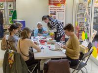 Цветок лилии в технике вышивка лентами. Мастер Ольга Трегубова