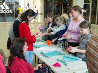 Цветок в технике мокрого валяния