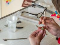 Цветок в технике керамич. флористики