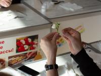 цветок в технике керамич. флористики