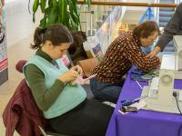 Текстильный кот пэчворк