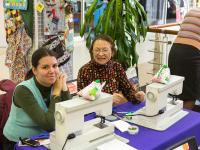 Текстильный кот пэчворк