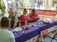 Текстильные бусы из тканей Peppy