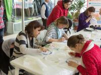 Роспись красками по ткани Гамма (батик)