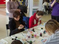 Роспись красками по ткани Гамма (батик)