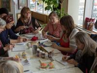 Роспись в технике One Stroke от компании Таир