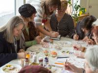 Роспись в технике One Stroke от компании Таир