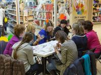 Подсвечник в технике point-to-point. Мастер Наталья Ткачук