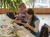 Подарочная упаковка Домик в технике скрапбукинг с использованием товаров Mr.Painter . Мастер Анна Лиходеева