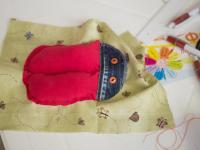 текстильная книжка для малышей. Презентацию по ручному пэчворку ведут Бояркина С.Г. и  Москаленко Л.А