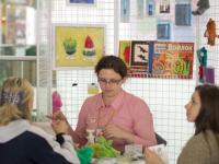 сухое валяние. Презентацию ведёт Кажаева Ксения