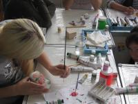 м-кл  Акриловый полёт от компании Гамма ведёт Стеклова Тамара