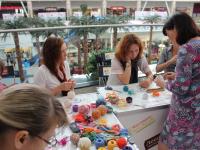 м-кл по вышивке темари ведёт Виталина Линд