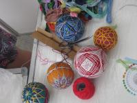 м-кл по вышивке темари ведёт Виталина Линд