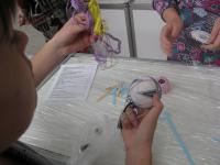 м-кл по вышивке темари ведёт Виталина Линд