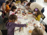 раскрашивание картины по номерам. М-кл от компании Color Kit