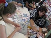 презентация по бисероплетению (Zlatka, Toho). Ведет презентацию Брыкова Евгения